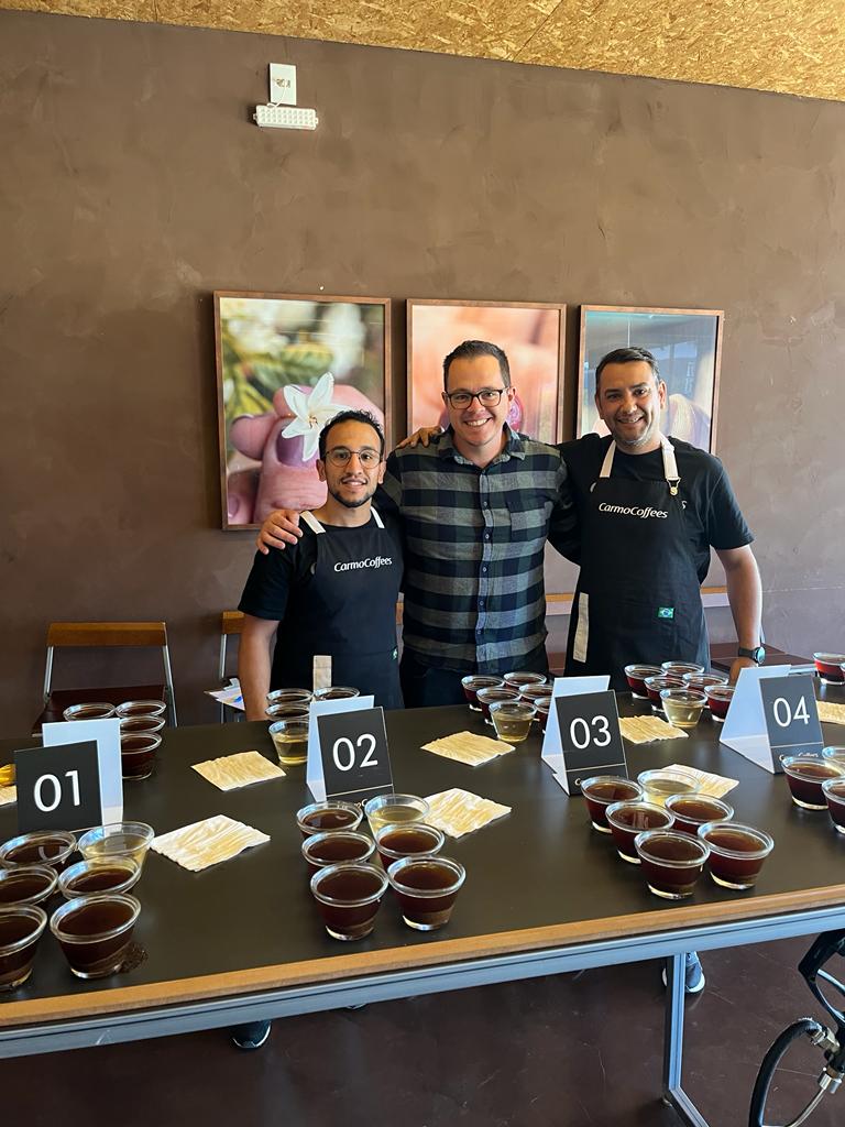 Cupping at Carmo Coffees